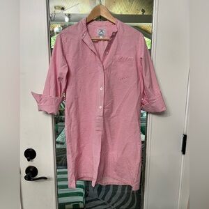 💖🌊Tideline🌊💖Striped V Neck Button Shirt Dress Size Medium